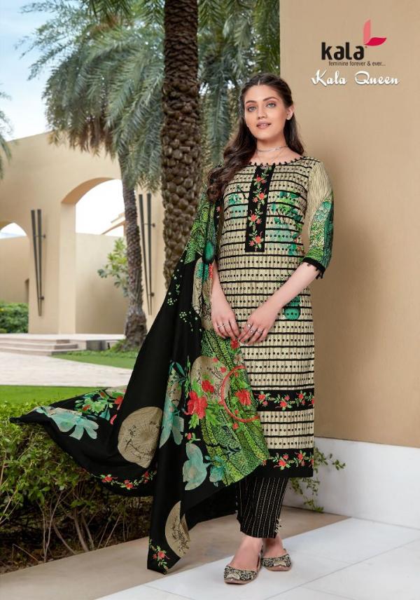 Kala Queen Fancy Cotton Printed Dress Materials